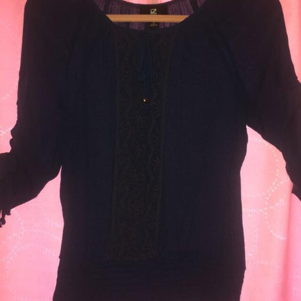 Navy blue shirt